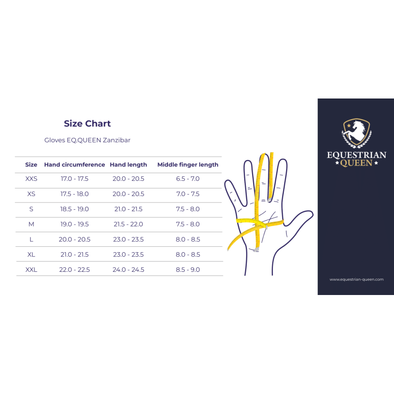 Rękawiczki EQ.QUEEN Zanzibar