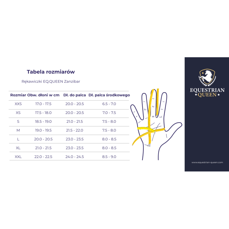 Rękawiczki EQ.QUEEN Zanzibar