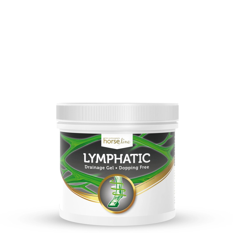 HorseLinePRO Lymphatic 600ml - żel regeneracyjny dla koni, doping free