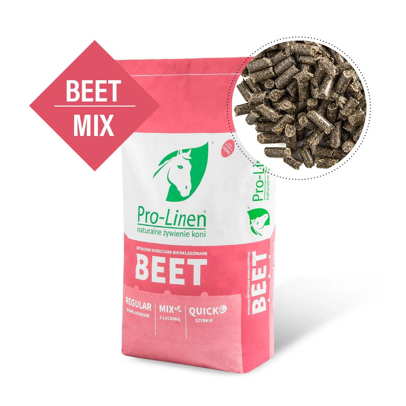 Pro-Linen® Beet Mix™20 kg - Szybkie wysłodki buraczane z lucerną