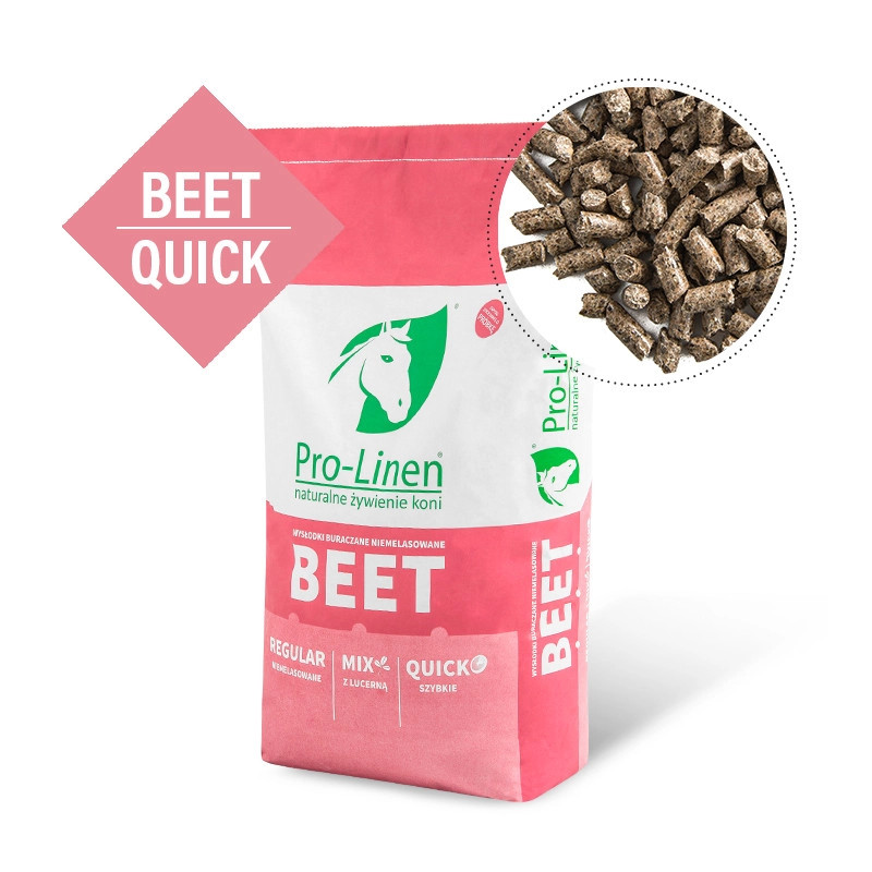 Pro-Linen® Beet Quick™20 kg - Szybkie i zbilansowane wysłodki buraczane
