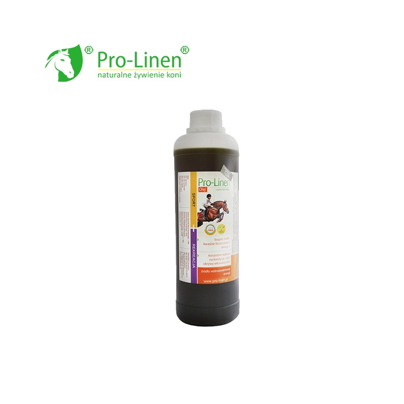 Pro-Linen® Olej Lniany dla koni™ 1l