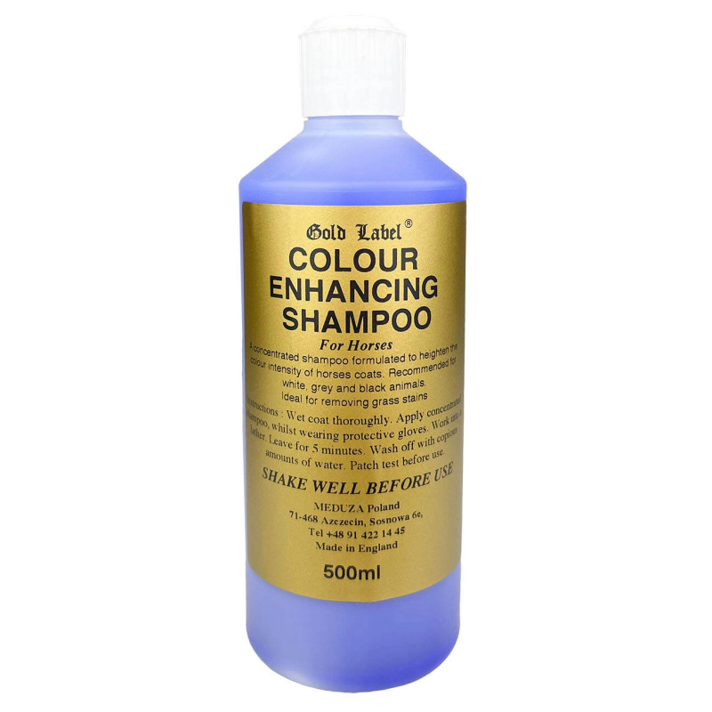 Colour Enhancing Shampoo Gold Label szampon dla koni