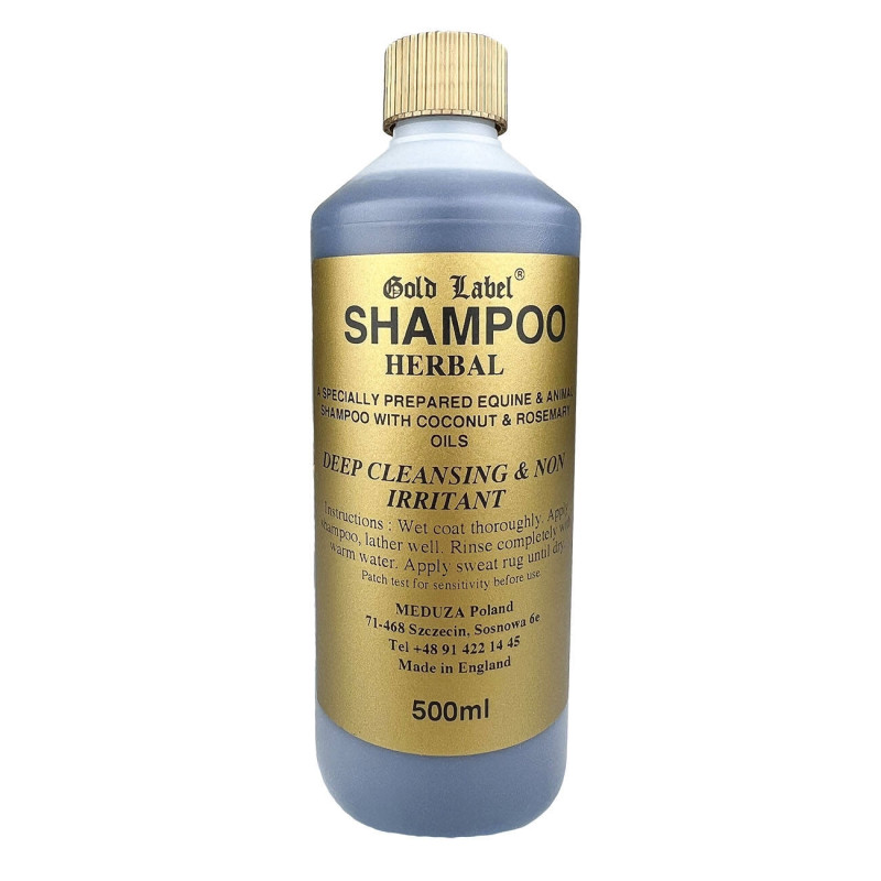 Herbal Shampoo Gold Label szampon dla koni