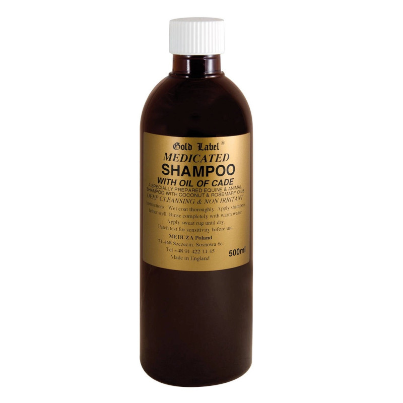 Medicated Shampoo Gold Label szampon dla koni