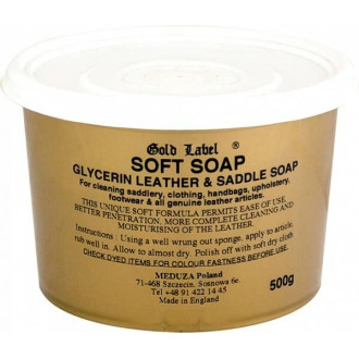 Saddle Soap Gold Label mydło glicerynowe do wyrob&oacute;w sk&oacute;rzanych