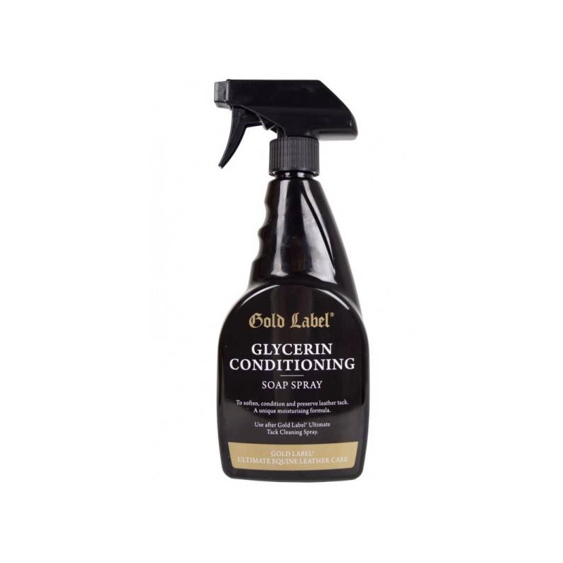 Ultimate Glycerin Conditioning Soap Spray Gold Label do pielęgnacji wyrobów skórzanych