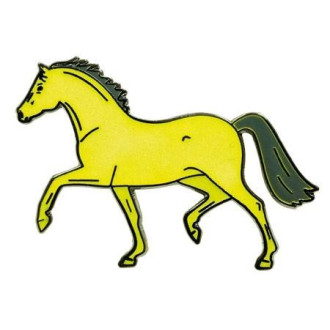 Przypinka fluorescencyjna HR konik