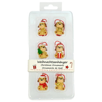 Breloczek-zawieszka HR świąteczny piesek