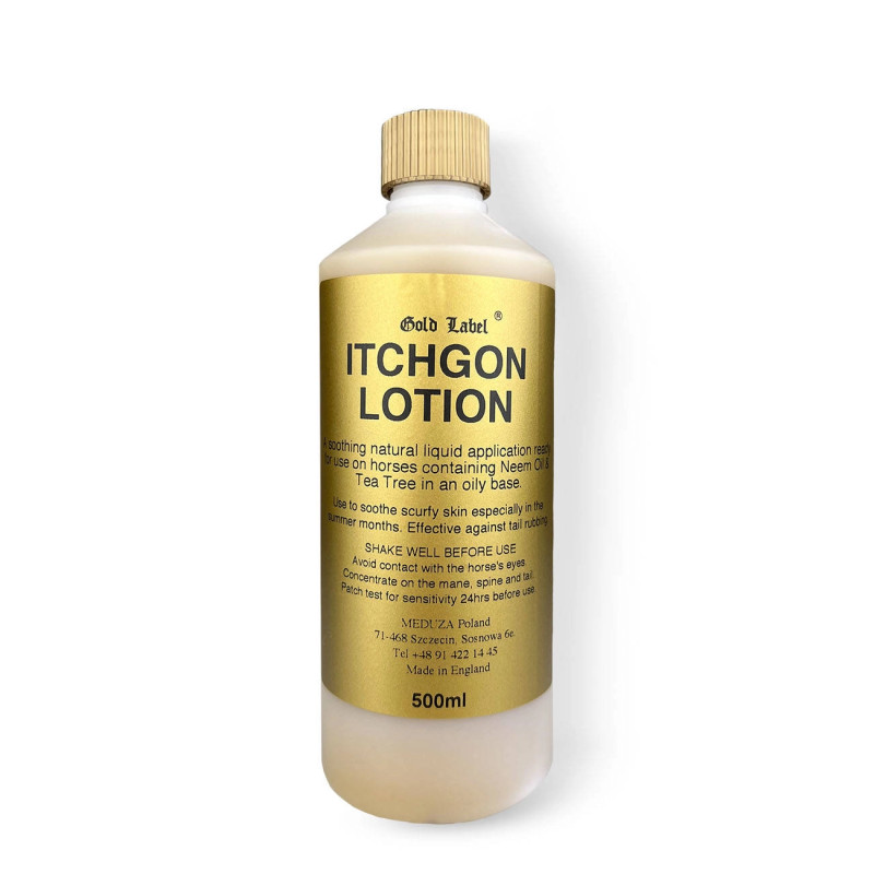 Itchgon Lotion Gold Label płyn kojący końską skórę