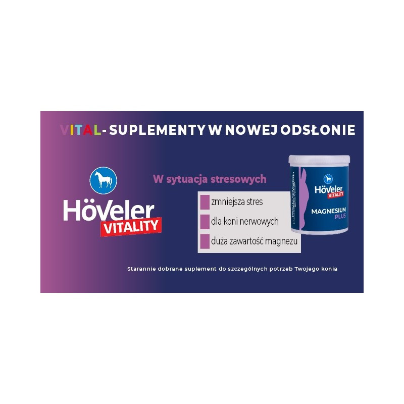 H&Ouml;VELER VITALITY MAGNESIUM PLUS (1 KG) - magnez