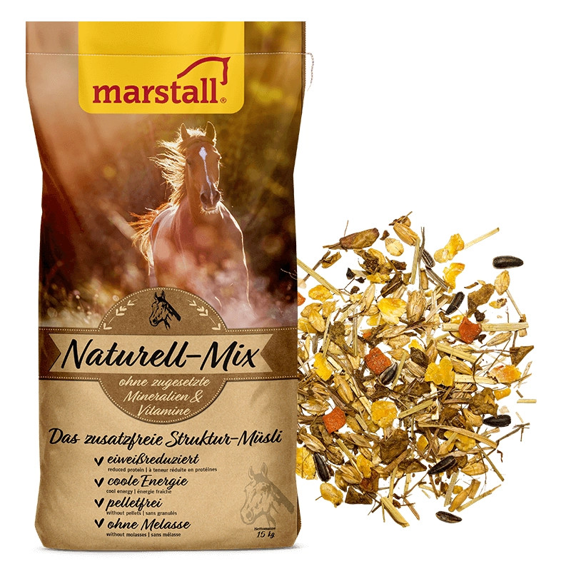 Marstall Naturell-Mix - naturalne musli dla koni wrażliwych