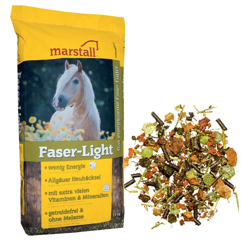 Marstall Faser-Light 15kg - odchudzające musli dla koni