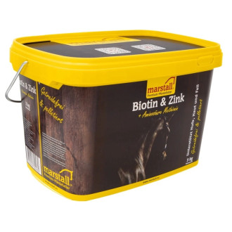 Marstall Biotin & Zink 3kg- Biotyna, cynk organiczny i metionina