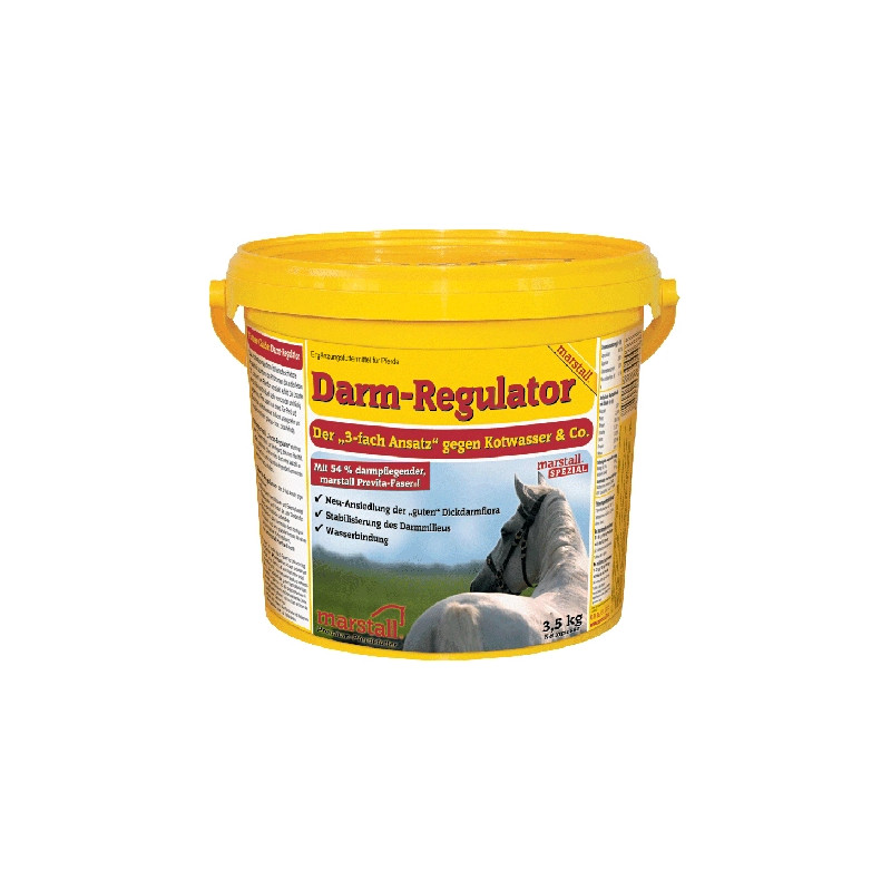 Marstall Darm-Regulator 3.5kg - skutecznie zwalcza biegunki i wodę kałową u koni