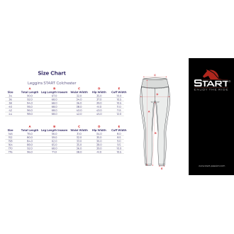 Legginsy START Colchester damskie