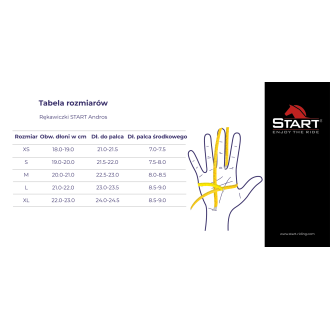 Rękawiczki START Andros