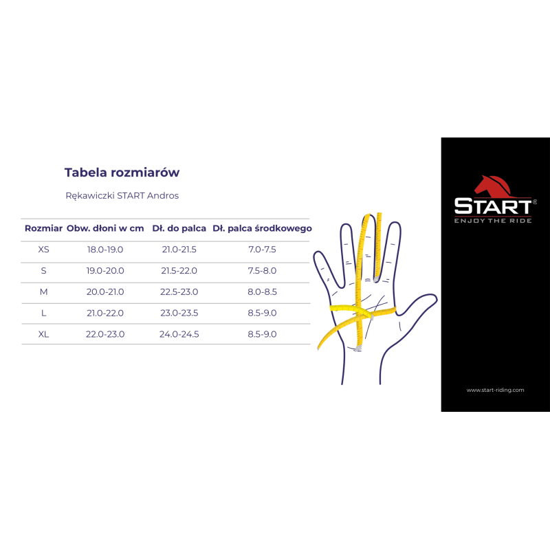 Rękawiczki START Andros